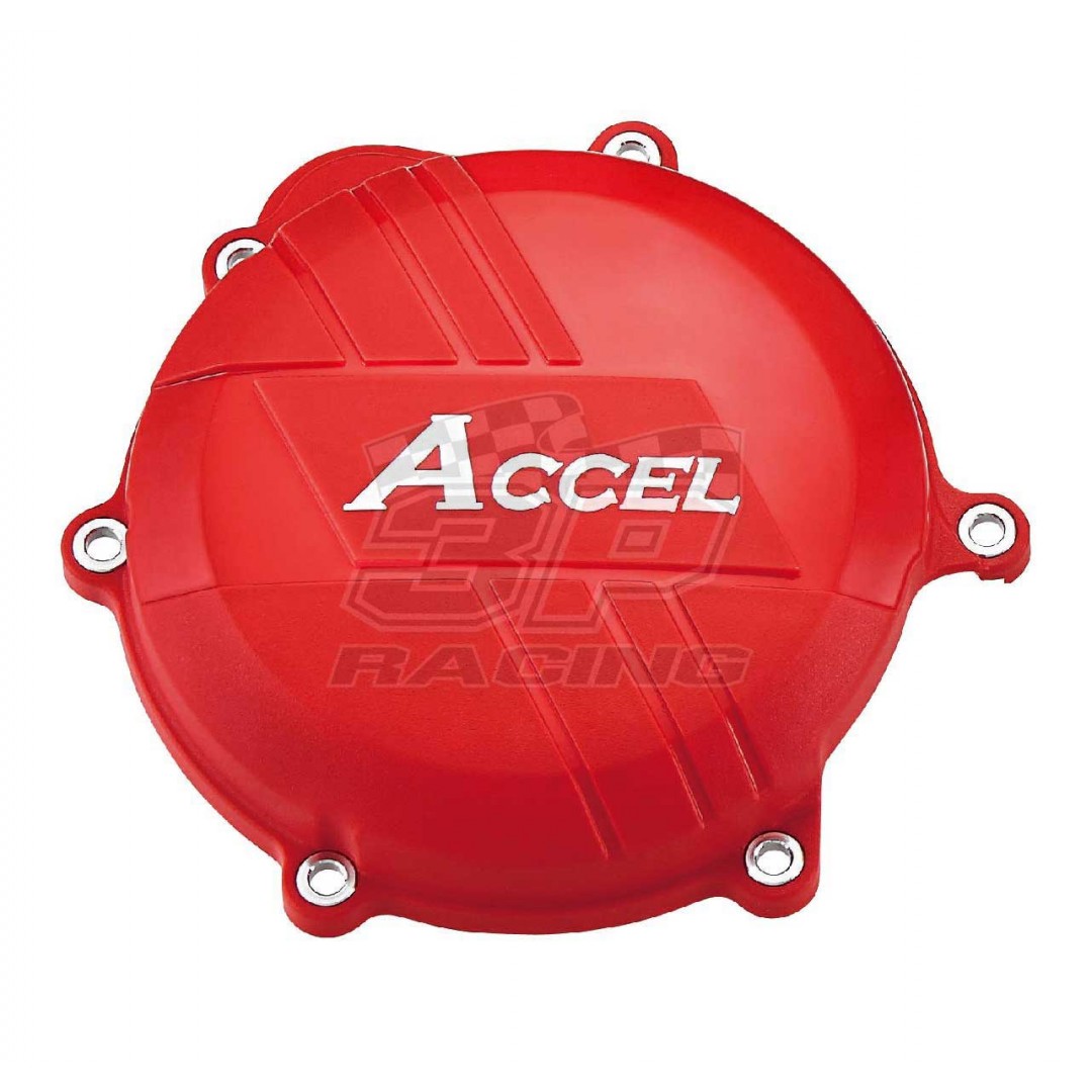 Accel προστατευτικό για καπάκι συμπλέκτη Κόκκινο AC-CCP-101-RD Honda Honda CRF 250R 2010-2017