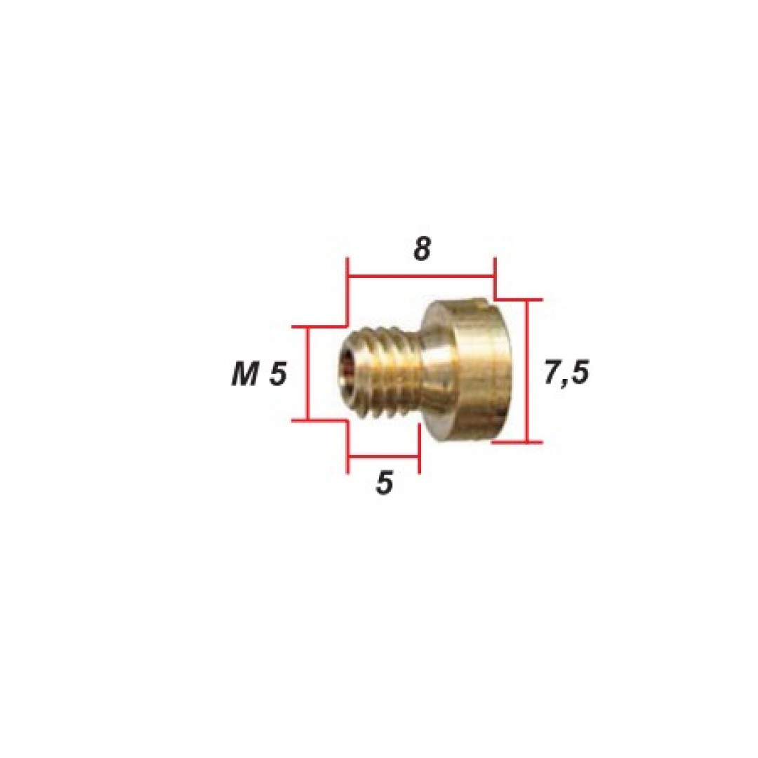 ProX carburetor Main Jet Mikuni N100/604 Series
