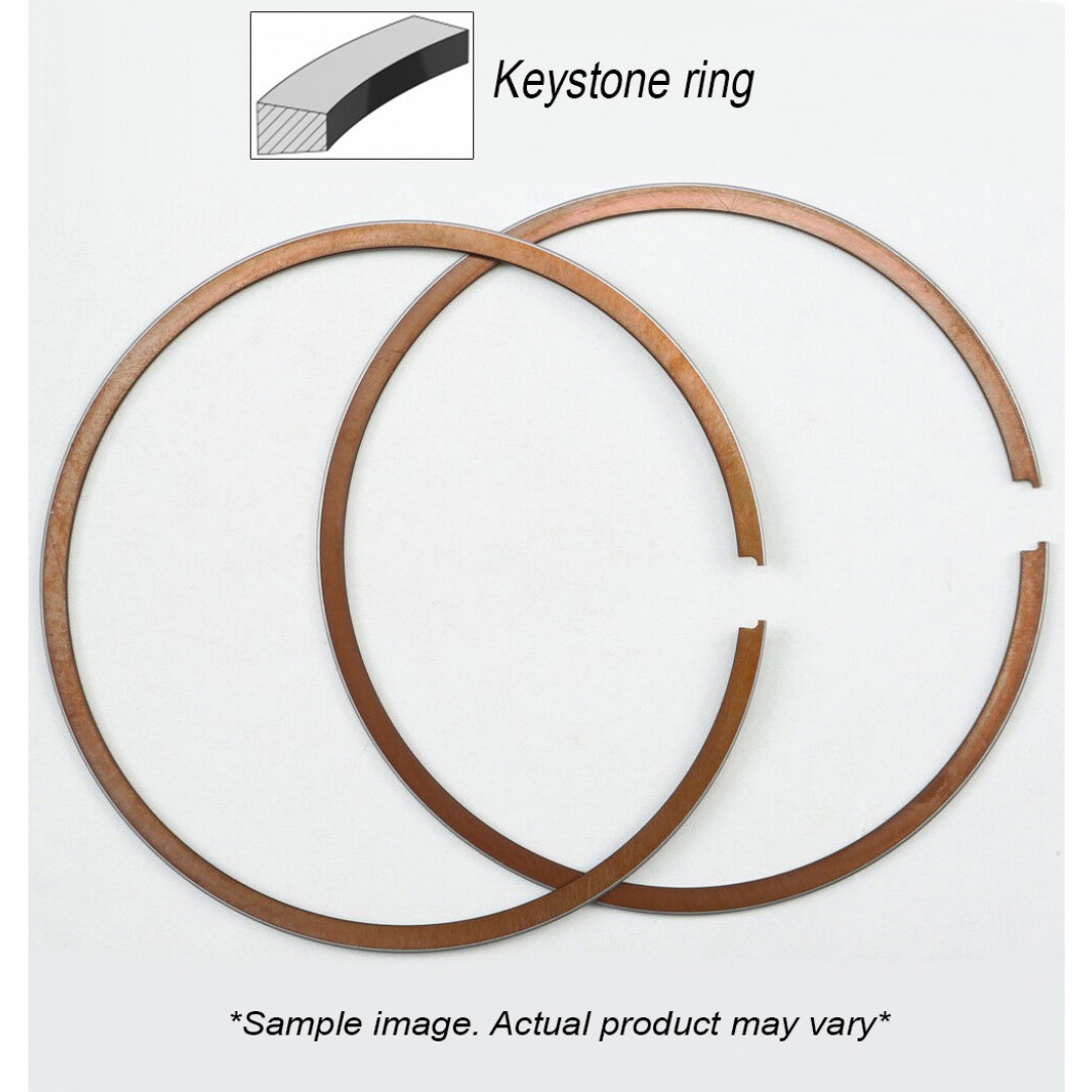 JE piston rings 102.00mm diameter XH10200. Top Ring thickness: 1.20mm. Second Ring thickness: 1.5mm, Oil Ring thickness: 4.0mm