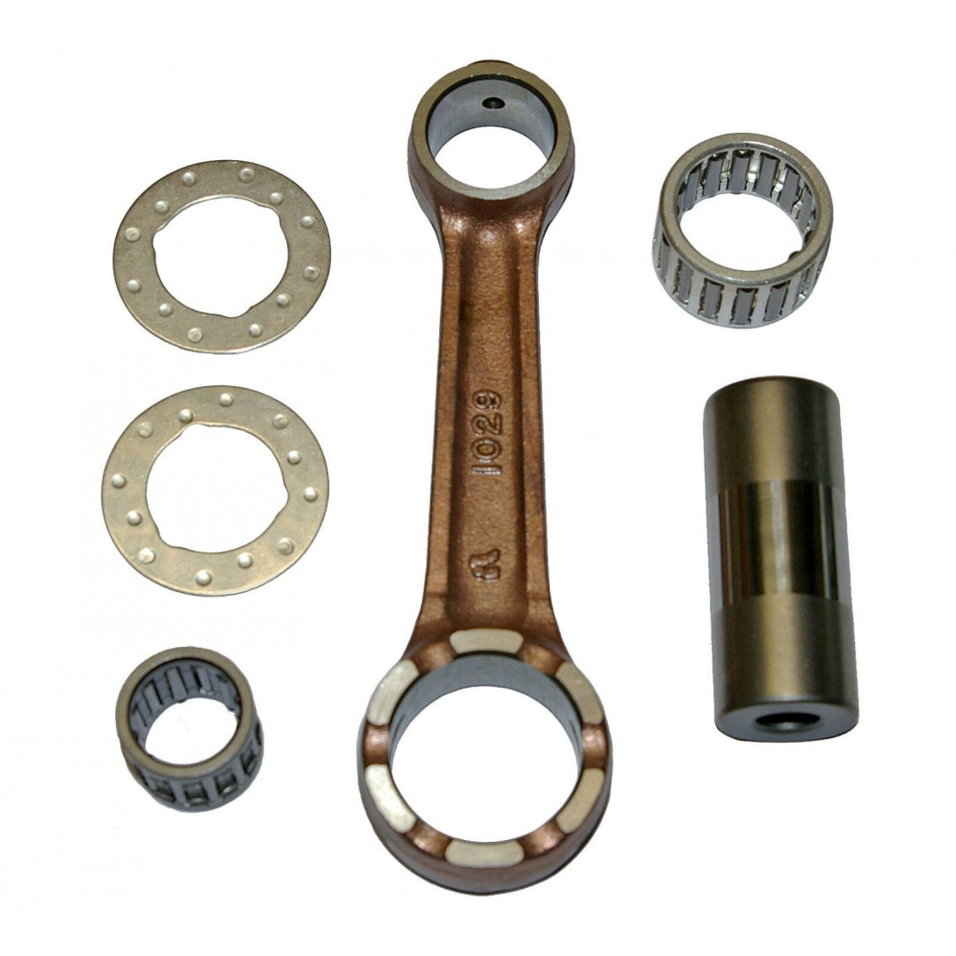 RoyalRods connecting rod for 13044-5069 Kawasaki KMX 125, KMX125, KMX-125, 125KMX KMX200 KMX-200 1986 1987 1988 1989 1990 1991 1992 1993 1994 1995 1996 1997 1998 1999 2000 2001 2002 2003 2004 2005 2006 2007 2008, 130445069 RK-5218