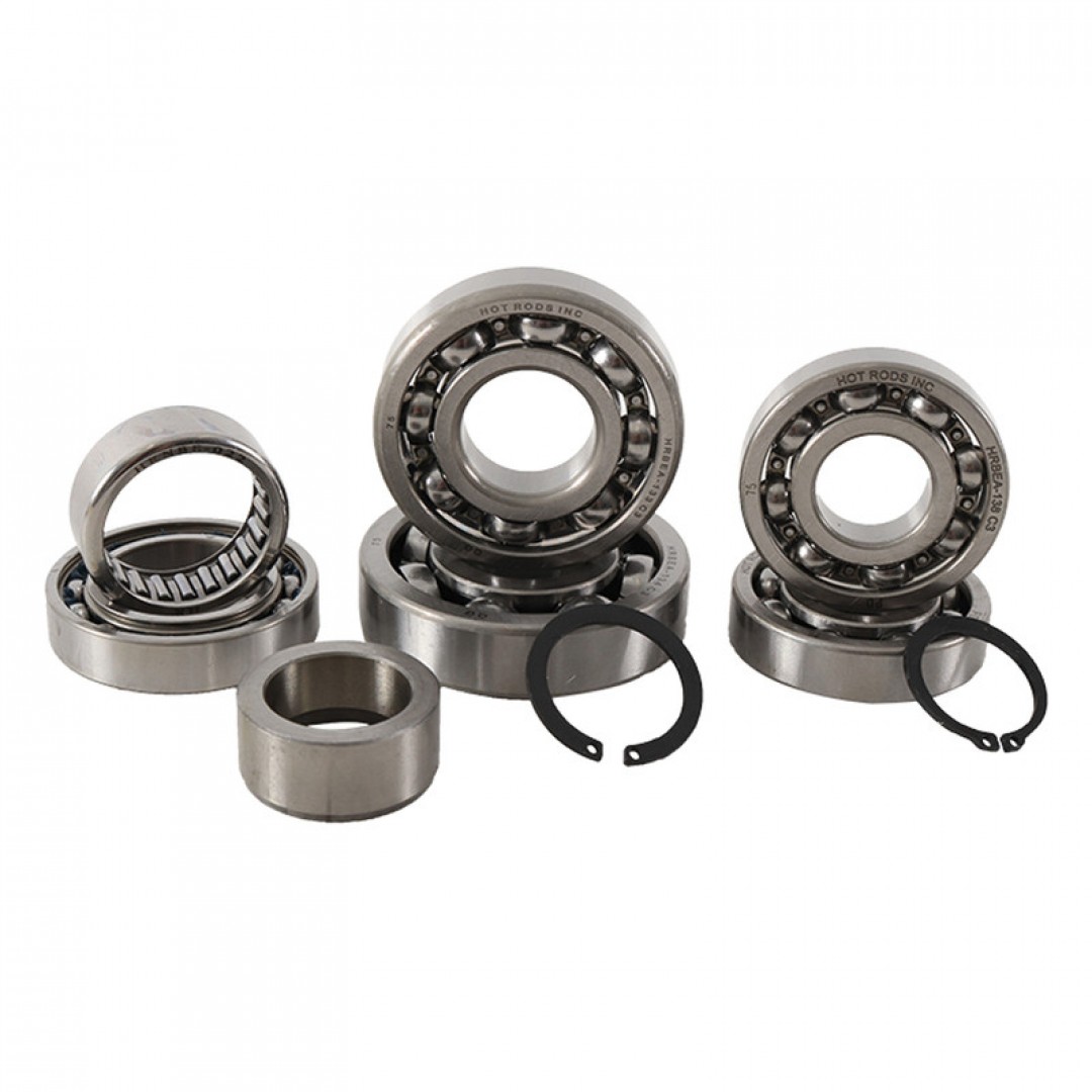 HotRods transmission bearings set for ATV Honda TRX400EX TRX400 TRX 400 EX 1999 2000 2001 2002 2003 2004. P/N : TBK-0011. Engine case installation or repair. Primary and secondary shafts of transmission shift drum, output shaft collar and washer.
