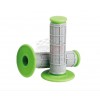 Accel dual compound grips - Green. Soft material for better hold without slipping. P/N: AC-RGP-535-120G