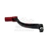 Accel CNC Black / Red gear shifter change lever for Honda CRF250 CRF250R 2010-2017. Forged with genuine billet aluminium. P/N: AC-SCL-7109. Replaces Honda OEM parts 24700-KRN-305
