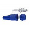 Accel spark plug plastic box to carry and transfer your spark plug safely and clean. Color: Blue. P/N: AC-SS-622