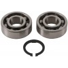 HotRods transmission bearings set for KTM SX50 SX50LC SX50PRO PRO JR LC 2002 2003 2004 2005 2006 2007 2008. P/N : TBK-0110. Engine case installation or repair. Primary and secondary shafts of transmission shift drum, output shaft collar and washer.
