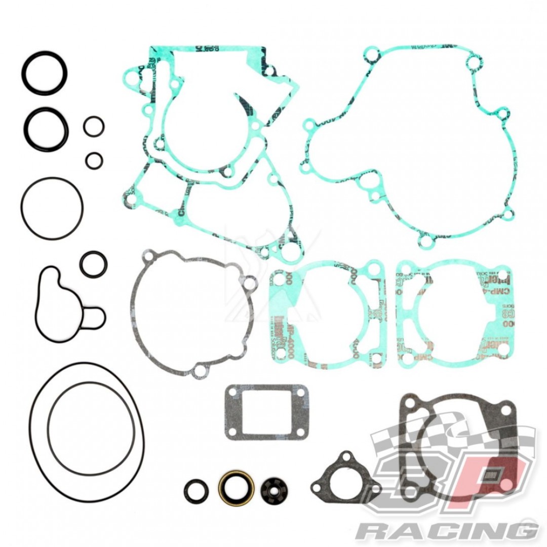 ProX 34.6012 full gaskets kit with cylinder head, clutch & generator cover and crankcase gasket for KTM SX50 2009-2022, Husqvarna TC50 2017 2018 2019 2020 2021 2022. P/N: 34.6012. Includes all gaskets, O-rings  and valve seals you need for a total engine 