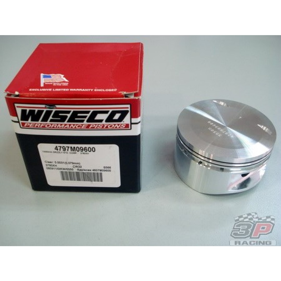 Wiseco 4797M09500 4797M09600 4797M09700 forged piston kit 95mm 96mm 97mm for Yamaha XT600 XT600E TT600 TTR600 TT600R SRX600 XT600Z XTZ600 Tenere, ATV Grizzly600 YFM600. Diameter: 95.00mm, 96.00mm, 97.00mm. Standard Compression ratio: 10.0:1. 