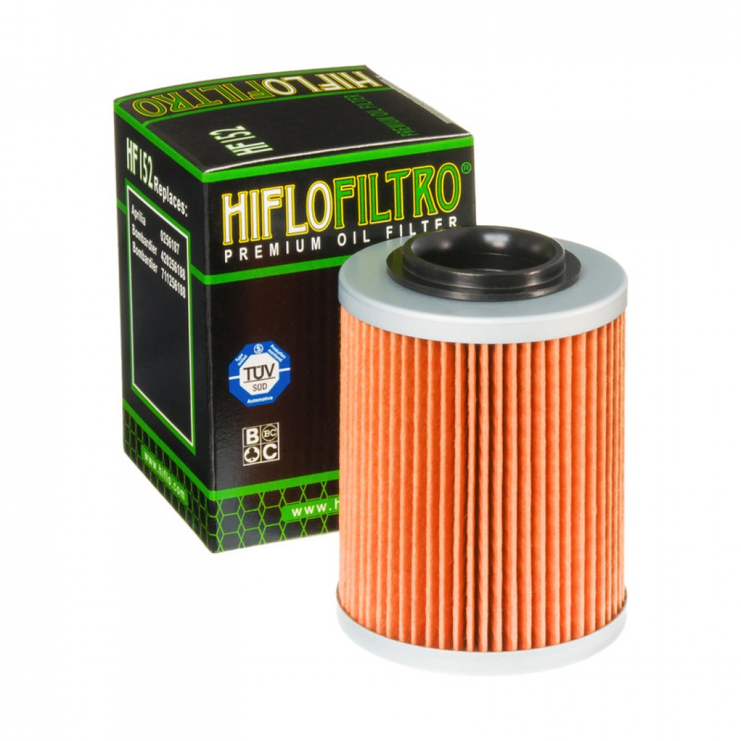 Hiflo Filtro φίλτρο λαδιού HF152 aprilia μοτοσυκλέτες, Bombardier, Can-am & CF-Moto ATVs