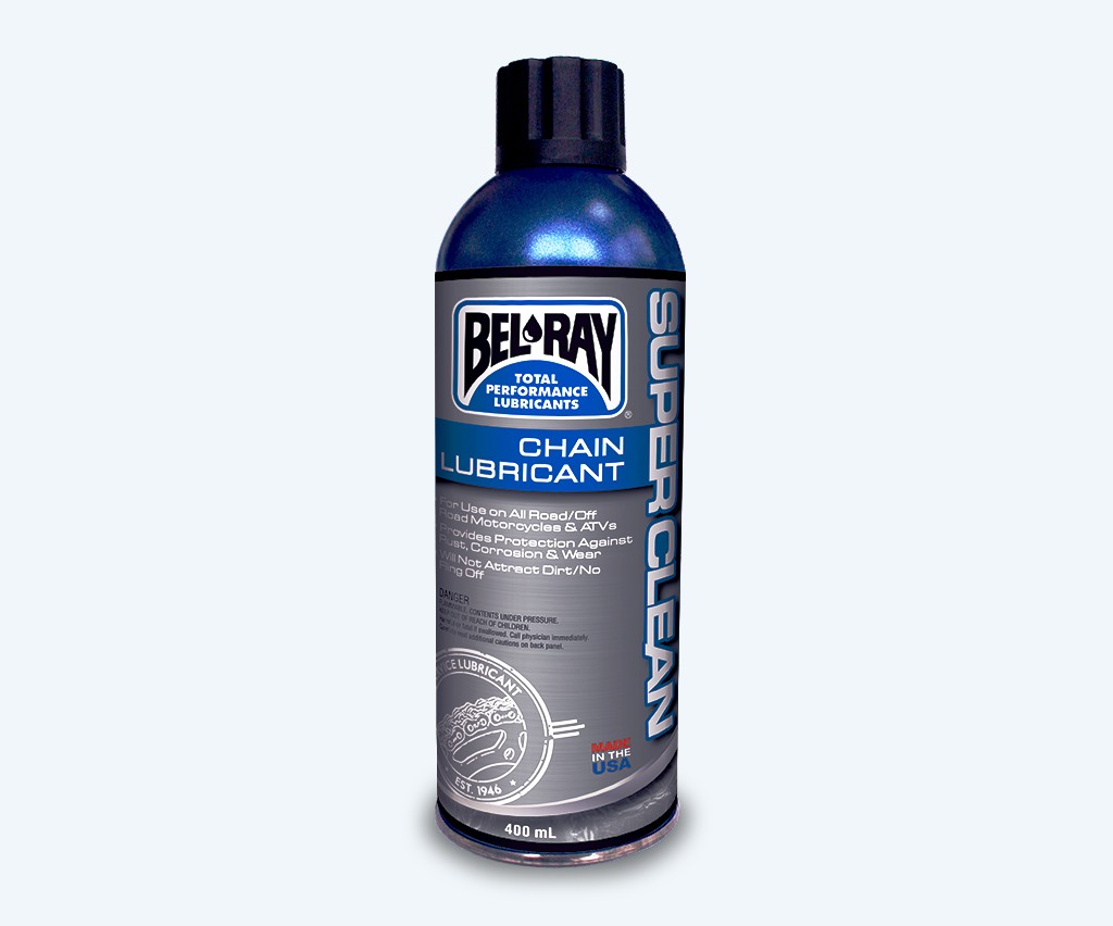 BelRay Super Clean chain lubricant 400ml Spray 97509270400