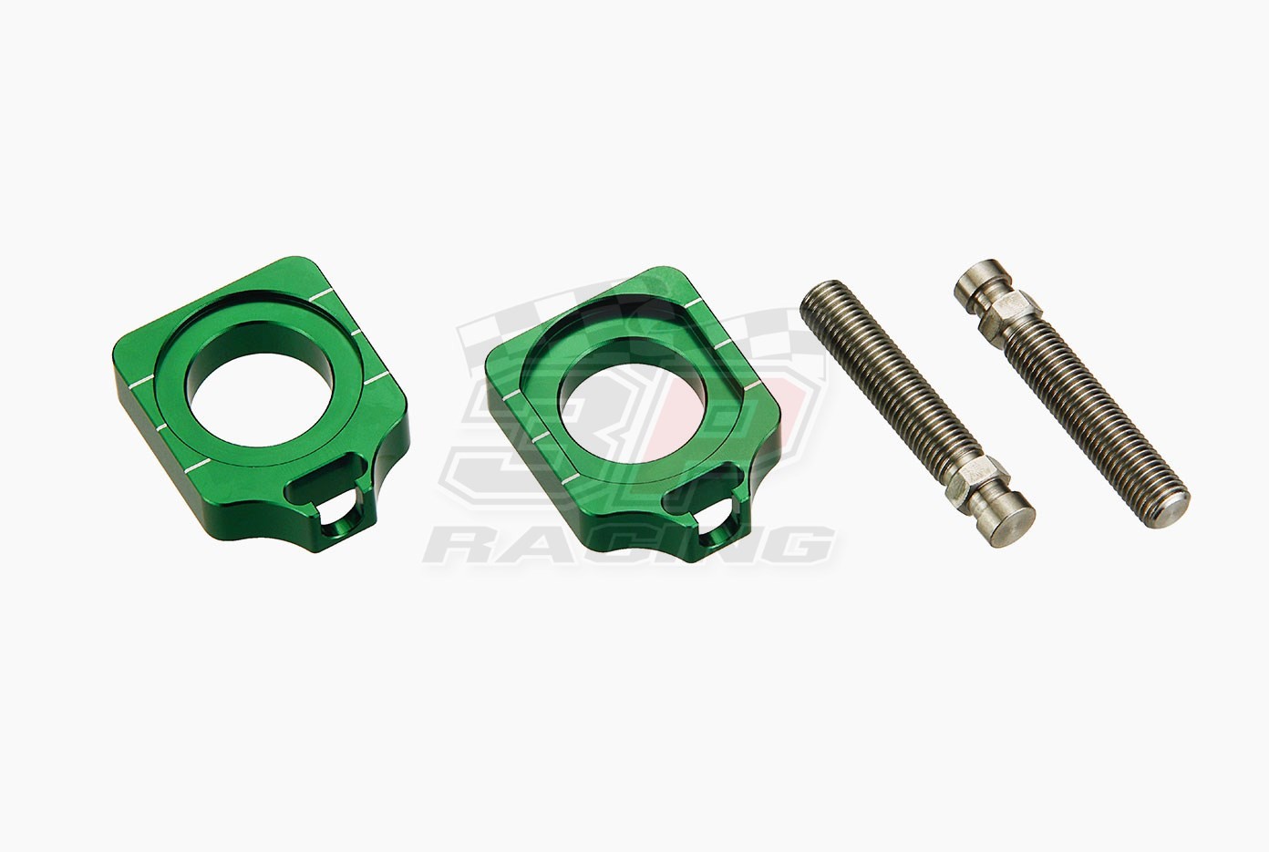 Accel axle blocks Lollipop type Green ACAB25GREEN Suzuki RMZ 250