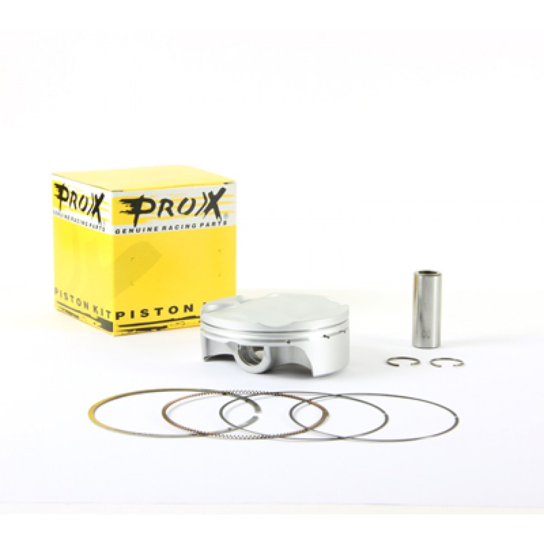 ProX forged piston kit for Honda CRF250, CRF250R 2020, CRF250RX 2020, Kit includes piston rings,pin and circlips. P/N:01.1350.A, 01.1350.B, 01.1350.C , Diameter: 78.97mm(A), 78.98mm(B), 78.99mm. Compression ratio: 13.9:1