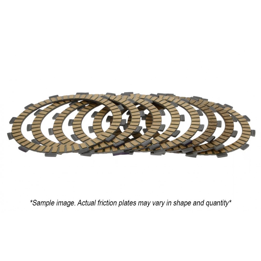 Clutch Kit Friction Plates Only for HONDA CR 250 R 1983 1984 1985 1986 1987