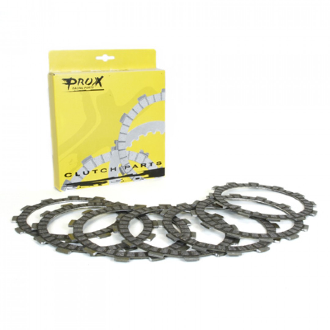ProX 16.S33033 complete clutch friction plate kit for Suzuki DR250 DR250S DR350 1990 1991 1992 1993 1994 1995 1996 1997 1998 1999, P/N: 16.S33033