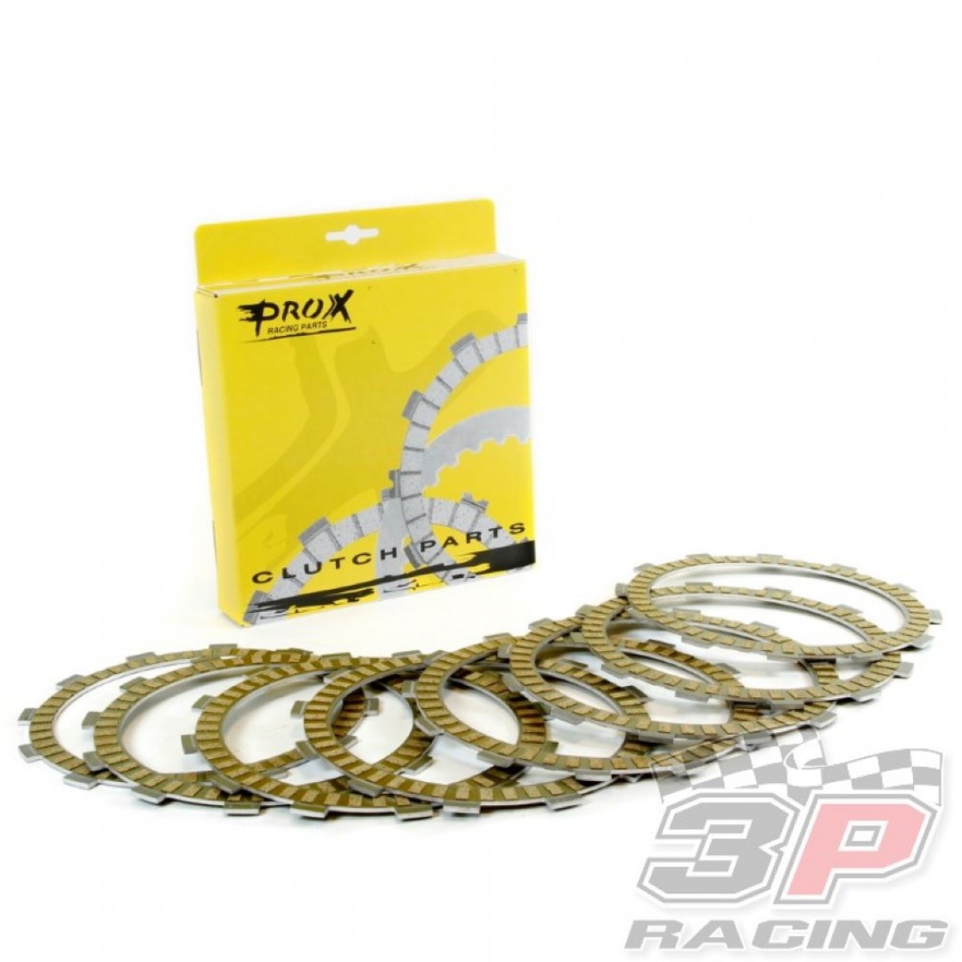 ProX 16.s56016 clutch friction plates discs kit for KTM OEM 58332011300 for SX-C 400, LC4 625 SXC, Duke II, LC4 620, Duke620 Duke640, LC4 625 , LC4 625 SMC, LC4 640, KTM LC4 640 Adventure R, KTM LC4 660 SMC, 1998 1999 2000 2001 2002 2003 2004 2005 2006 20