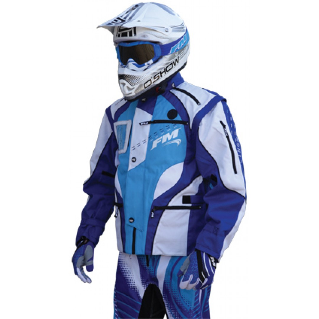 FM Racing enduro jacket X20 Blue GI/002/20