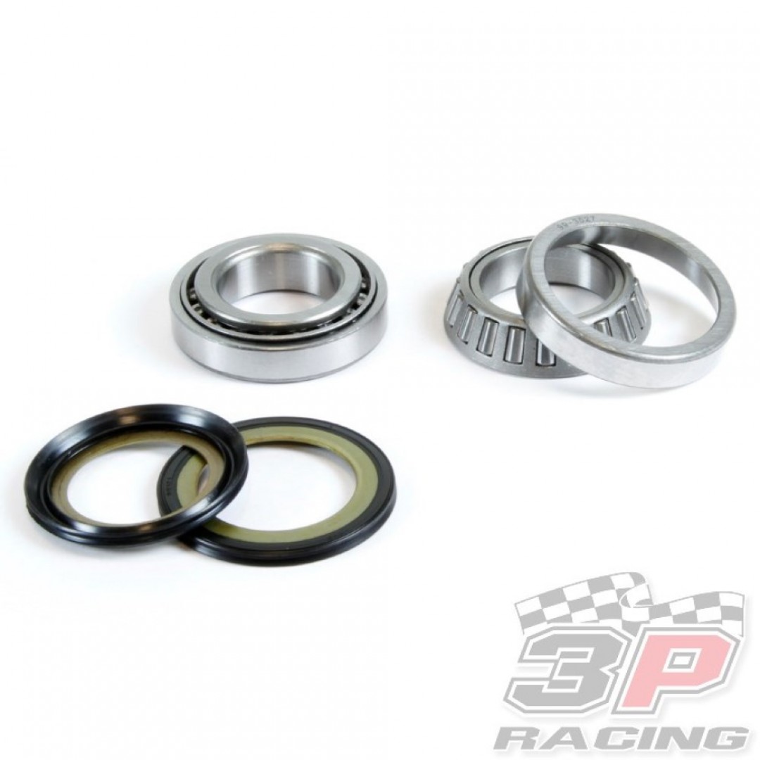 ProX 24.110040 steering stem bearing & seal set for Kawasaki KX60 KD80 KD100 KE100 KLX110 KM100 Z125 Pro ,Suzuki DRZ110 DR-Z110 RM60. Offers you everything you need to make your bike turning like it is brand new. P/N: 24.110040