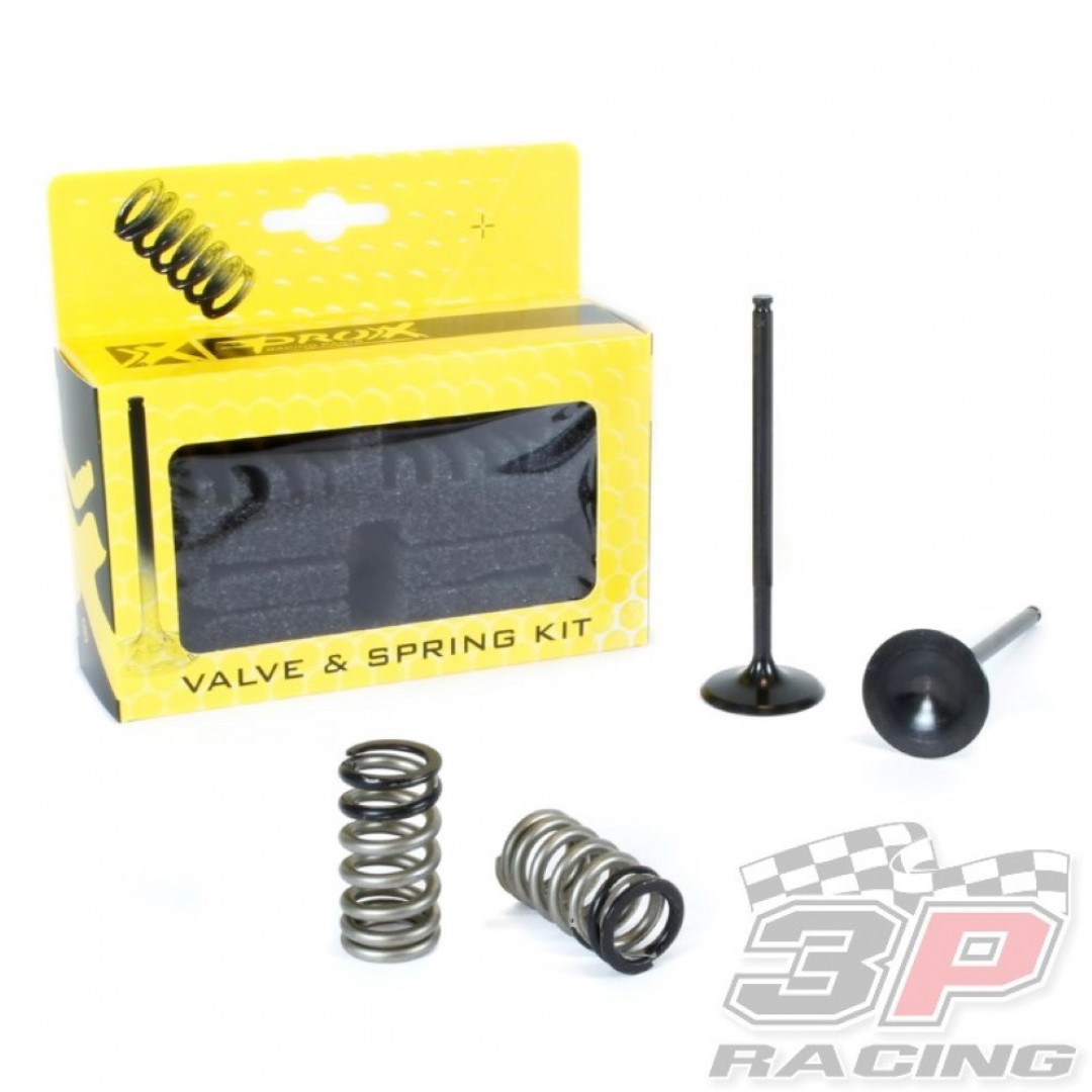 ProX steel intake valves & springs set 28.SIS6329-2 KTM SX-F 250 2008-2012, EXC-F 250 2008-2013, Husaberg FE 250 2013