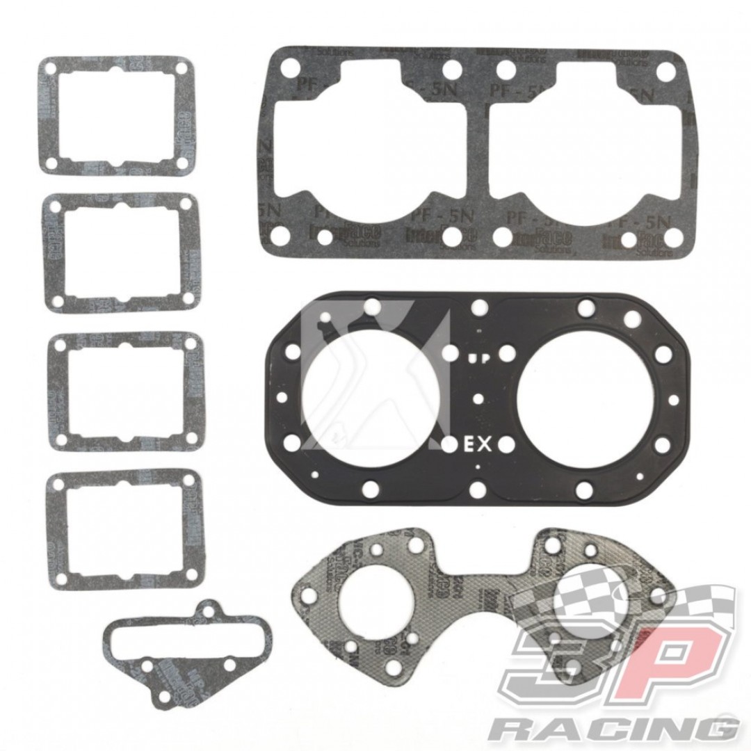 ProX cylinder head gaskets kit for JetSki Kawasaki JS650 SX650 650SX X-2 650, TS650, SC650 1986 1987 1988 1989 1990 1991 1992 1993 1994 1995 1996 P/N : 35.4505. Set includes all necessary gaskets, rubber parts and valve seals