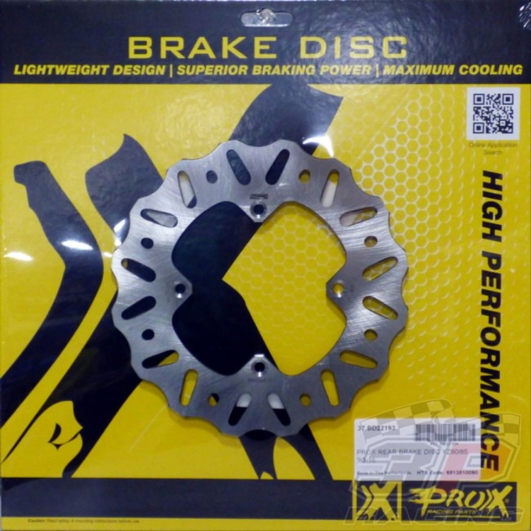 ProX rear brake disc 37.BD22193 Yamaha YZ 65 2018-2023, YZ 80 1993-2001, YZ 85 2002-2023