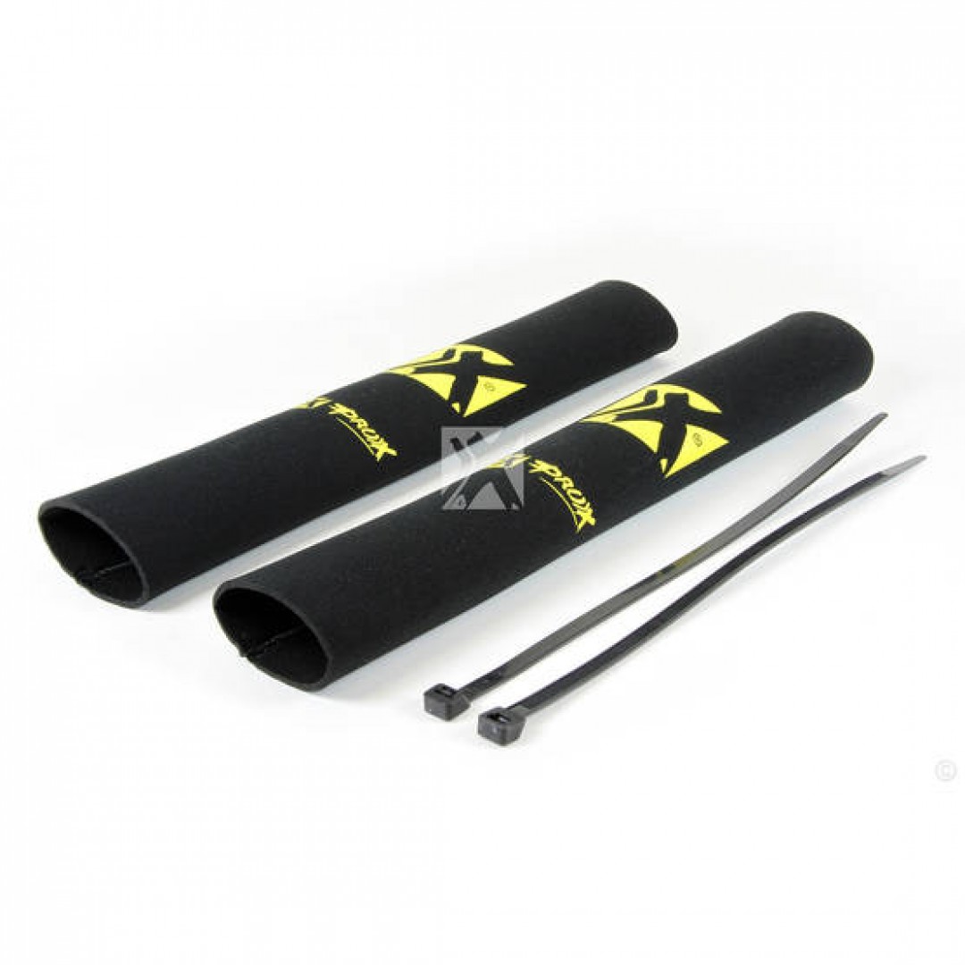 ProX 40.FSP3604450 neoprene fork protection which fits most popular models' front forks. Long Version - 360x44-50mm. Prevents damages to the fork oil seals & dust  seals and keeps away dirt.