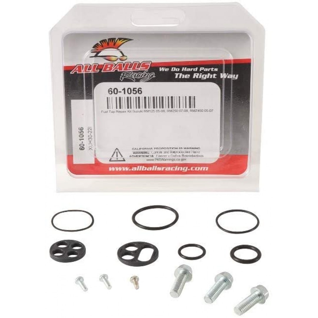 All Balls Racing Fuel Tap Repair kit 60-1056 Suzuki RM 125/250, RMZ 450