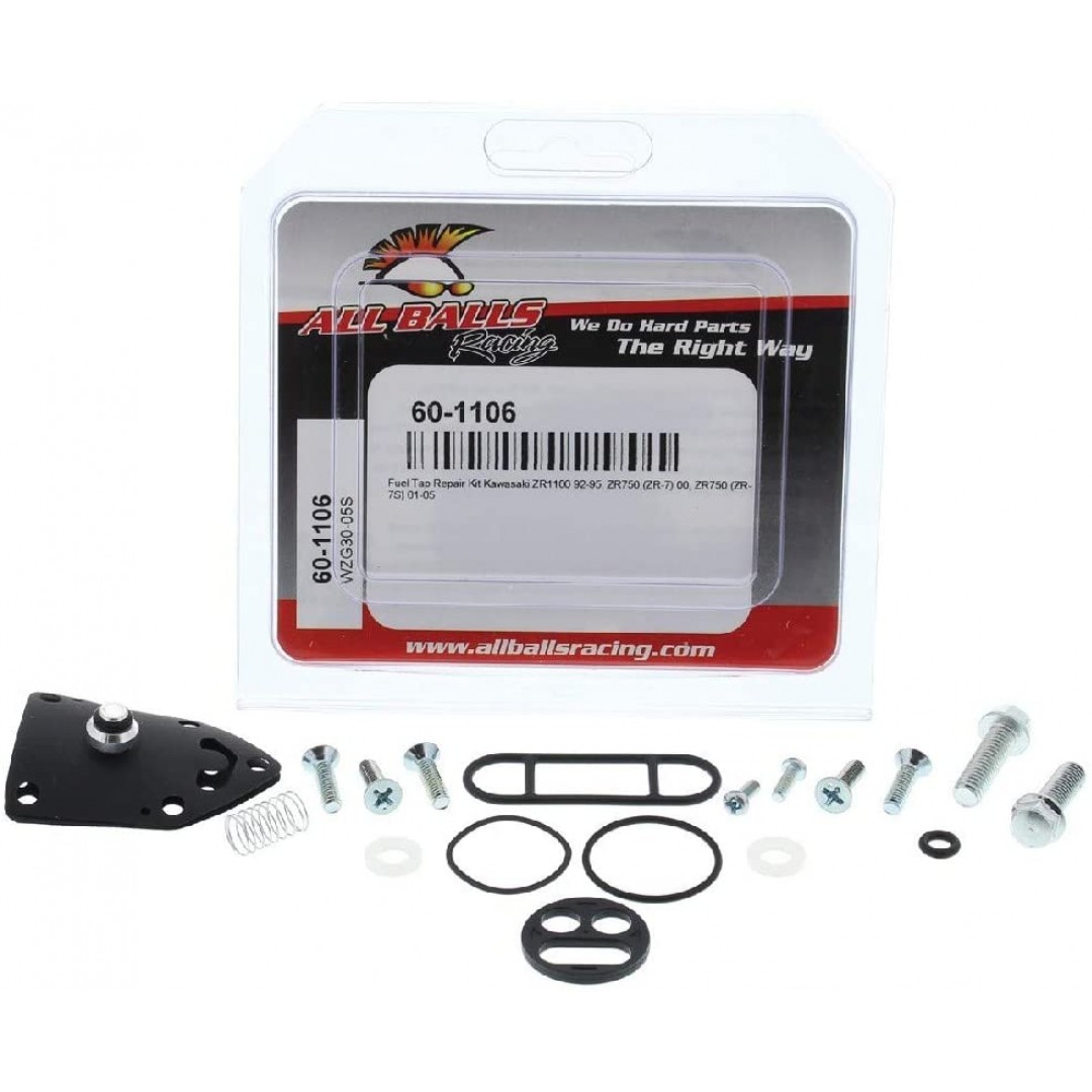 All Balls Racing Fuel Tap Repair kit 60-1106 Kawasaki ZR 750/1100