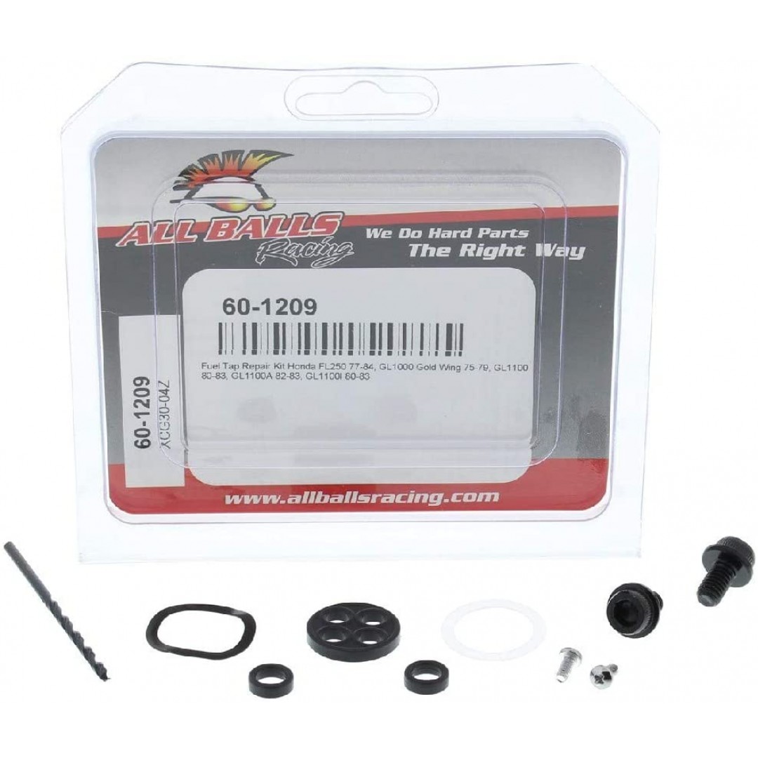 All Balls Racing Fuel Tap Repair kit 60-1209 Honda GL 1000/1100 Goldwing, ATV Honda Odyssey 250