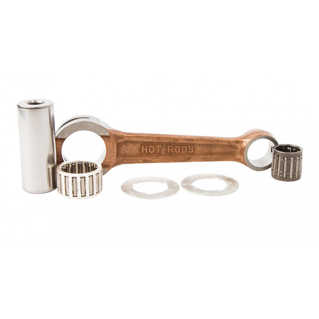 Hot rods connecting rod kit for KTM EXC 200 SX 200, Gas Gas EC 200 , 8668. Kit includes connecting rods,crank pin,big end bearing, thrust washers and top end bearing(if there is one).
