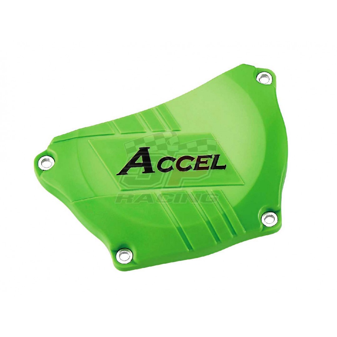 Accel clutch cover guard Green AC-CCP-301-GR Kawasaki KXF 250 2009-2016