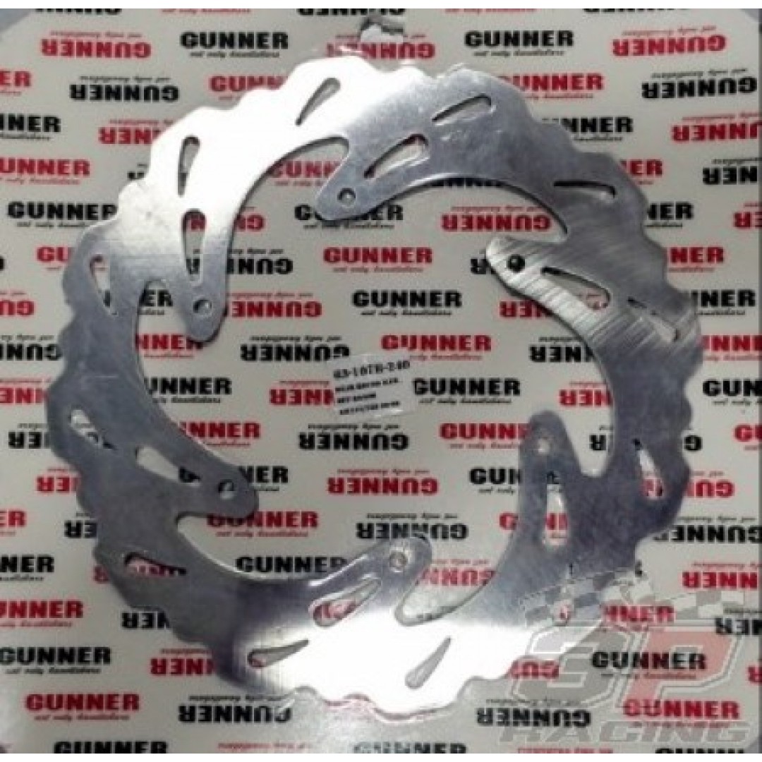 FM Racing/Gunner rear brake disc EL63107R240 Suzuki RM 125, RM 250 2000-2005