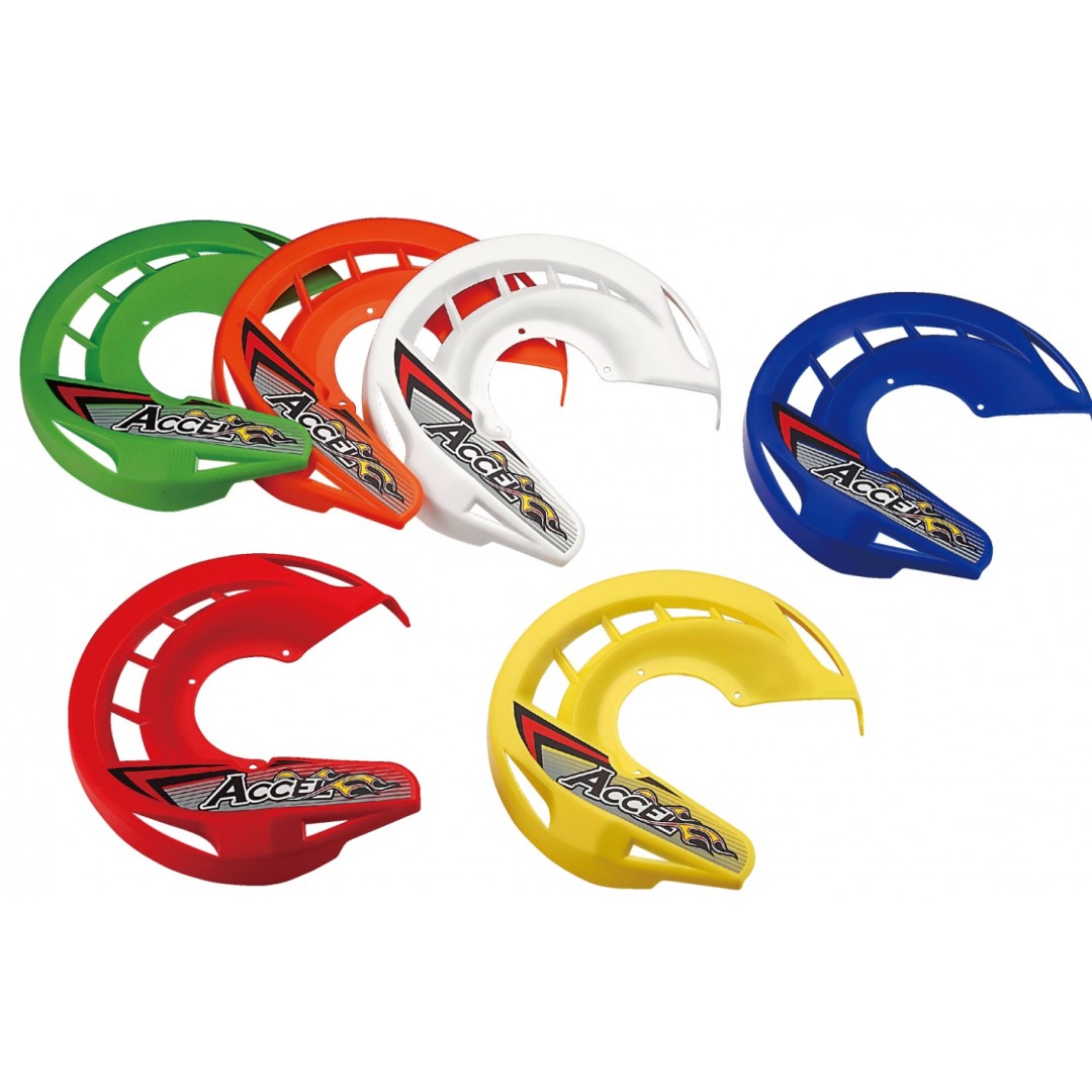 Accel universal front disc plastic cover for Accel front brake disc guards FDC-01