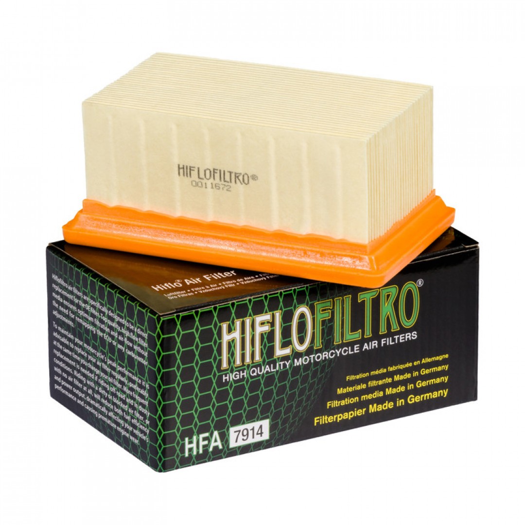Hiflo Filtro air filter HFA7914 BMW R Nine T 2013-2020, R1200GS 2010-2013, R1200R 2011-2014, R1200RT 2010-2014