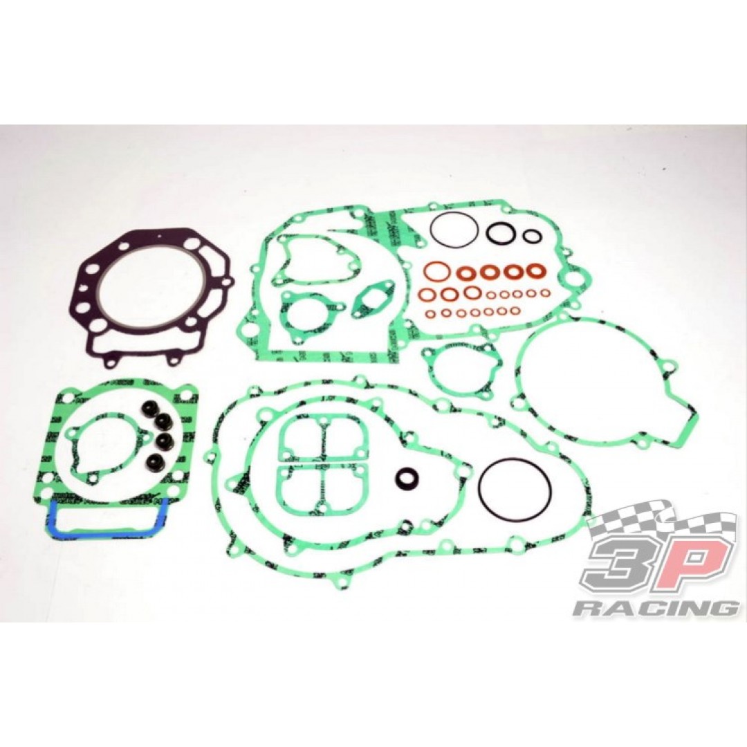 Athena P400270850026 cylinder head and base gaskets, crankcase, clutch & generator side gaskets kit with valve seals and exhaust gaskets for KTM LC-4 LC4-E 620 640, Competition620, Supermoto620, Duke640, Supermoto640, Adventure640 R 1998 1999 2000 2001 20