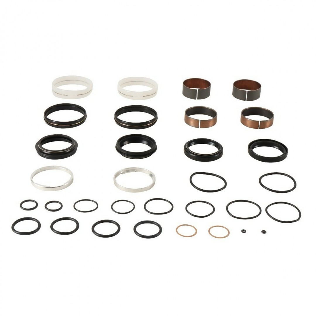 PivotWorks fork kit with oil & dust seals,bushings and o-rings for Yamaha YZ125 YZ250 2005 2006 2007 2008 2009 2010 2011 2012 2013 2014.  PWFFKY08000