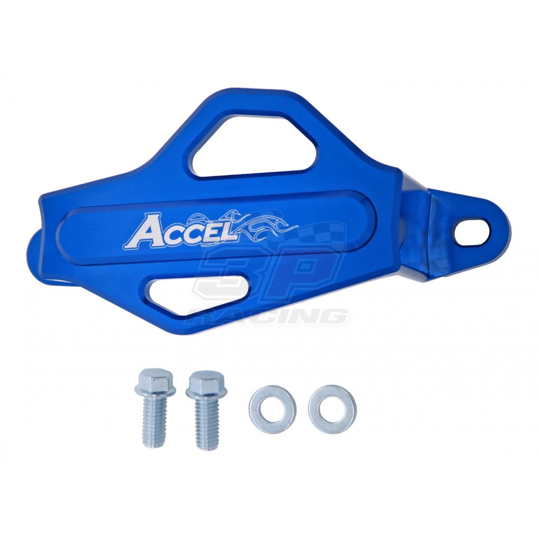 Accel rear brake caliper guard Blue AC-RBCG-202-BL Yamaha YZF 250 2021-2023, YZF 450 2020-2023, YZF 450X 2021-2023, YZF 250X 2022-2023