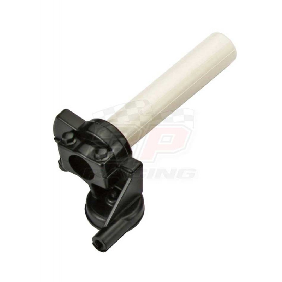 Accel throttle tube for Yamaha YZ125, YZ250, YZ250X. With rubber cover. Κωδικός: AC-TR-7701-B+R