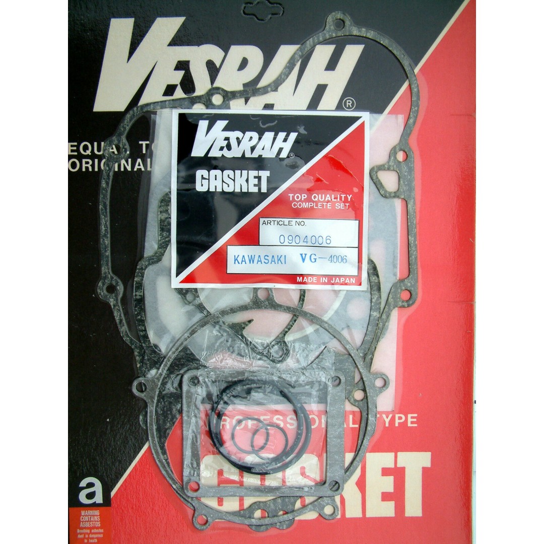 Vesrah complete gasket set VG-4006 Kawasaki KX 500 1985