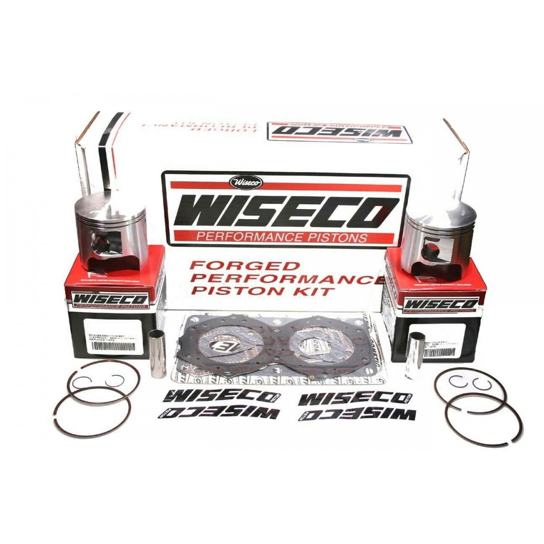 Wiseco PWC forged 84.5mm Overbore pistons kit w/ cylinder gaskets WK1153 Jet Ski Yamaha Wave Blaster 760, Wave Raider 760, Wave Venture 760, Wave Runner II 760