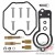 ProX carburetor rebuild kit 55.10173 Honda CRF 230F 2003-2019