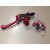 Accel Universal FLEX Clutch Lever Assembly with Hot Start Red AC-CL-C12-RED