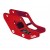 Accel CNC Red chain guide retaining plate for Husqvarna TE250 TE310 TE449 TE450 TE510 TE511 TE610 TC250 TC450 TC510 CR125 CR150 CR250 WR125 WR250 WR300 TXC250 TXC310 TXC449 TXC450 TXC510 SM SMR 2007-2013. Husqvarna OEM 800072869 8000H7668