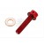 Accel magnetic oil drain plug Red AC-MDP-01-RED 96300-08035-00, 90109-KA3-730, 96500-08035-00 Honda CRF150 CRF150R CRF 150R 2007-2019, CRF450 CRF450R CRF 450R 2002-2008
