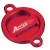 Accel oil filter cover Red AC-OFC-02-RD Husqvarna FE/FC/FS/FX 2014-2022, KTM SXF/EXCF/EXCR/XCF/SMR 2007-2022, Gas Gas MC/EX 2021-2022