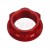 Accel CNC Anodized Red steering stem nut AC-SNB-02-RD for Honda CR80 CR85 CR125 CR250 CR450 CR480 CR500 CRM250 CRF150 CRF250L XR200 250R 250L 350 400 500 600 650R 650L, XL250 350, NTV650 CB650SC 700SC, VF500 1000, NX125 250. Honda OEM 90304-425-000, 90304