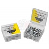 Accel Suzuki style TRACK pack. Kit includes 47 pieces of bolts,nuts & screws for Suzuki RM125, RM250, RMZ250 RM-Z250, RMZ450 RM-Z450. AC-BKT-06