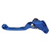 Accel FCL-08 High Performance Blue color CNC Folding clutch lever for Yamaha WR250F WRF250 WR450F WRF450 YFZ450 YFZ450R, Kawasaki KLX450 KLX450R KFX450 KFX450R, OEM 5TJ-83912-01-00  5TJ-83912-82-00. P/N: FCL-08
