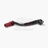 Accel CNC Black / Red gear shifter change lever for Honda CRF450 CRF450R 2011-2016. Forged with genuine billet aluminium. P/N: AC-SCL-7107. Replaces Honda OEM parts 24700-MEN-306