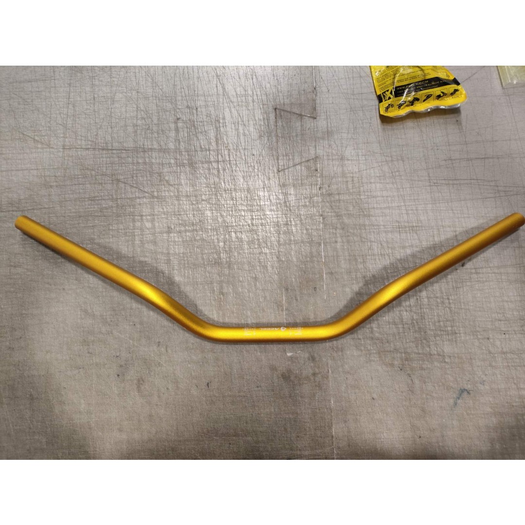 Accel handlebar 22.2mm Gold AC-SH-44-6061GD for Street Bikes 
