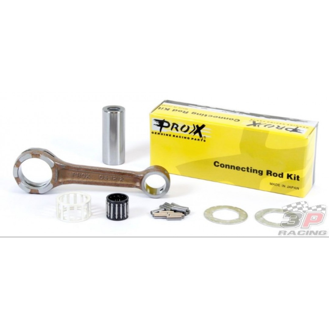 ProX connecting rod for Honda CR125R CR 125R CR125 1988-2007,TM EN125 MX125 TM125 1992-2005. Kit includes connecting rod,crank pin,big end bearing,thrust washers and top end bearing(if there is one)