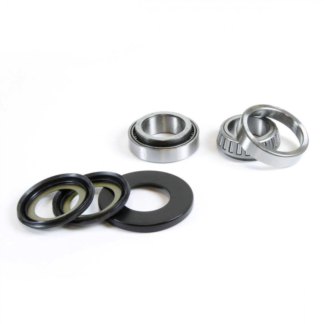 ProX 24.110048 steering stem bearing & seal set for Suzuki RM125 RM250 2005 2006 2007 2008 2009 2010 2011 2012,RM-Z RMZ450 RM-Z450 2005-2007. Offers you everything you need to make your bike turning like it is brand new. P/N: 24.110048